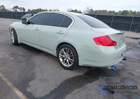 2011 Infiniti G37 Journey z USA, uszkodzony, nr VIN JN1CV6AP3BM510046